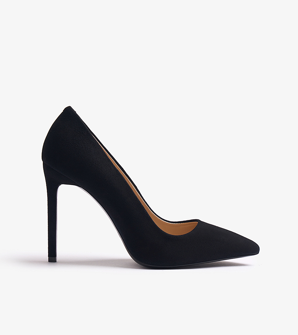 106131 SHOES DONNA BLACK SUEDE - Image 1