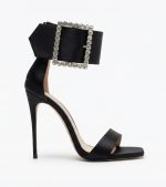 SANDALS MARY BLACK LEATHER