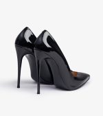 ТУФЛИИ QUEEN ЧЕРНАЯ ЛАКИРОВАННАЯ КОЖА — изображение 4