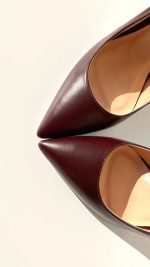 GENUINE WINE LEATHER SHOES WITH WAVE - Image 2