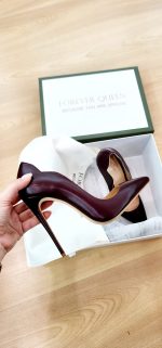 GENUINE WINE LEATHER SHOES WITH WAVE