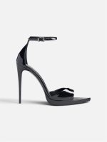 SANDALS  JIMMY BLACK PATENT LEATHER
