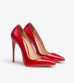 ТУФЛИ QUEEN КРАСНАЯ ЛАКОВАЯ КОЖА — изображение 2