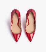 ТУФЛИ QUEEN КРАСНАЯ ЛАКОВАЯ КОЖА — изображение 4