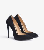 SHOES QUEEN BLACK SUEDE - Image 2