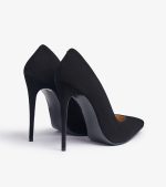 SHOES QUEEN BLACK SUEDE - Image 4