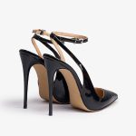SLINGBACKS  QUEEN BLACK PATENT LEATHER - Image 3
