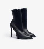 ANKLE BOOTS ADELE BLACK LEATHER - Image 2
