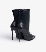 ANKLE BOOTS ADELE BLACK LEATHER - Image 3