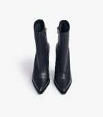 ANKLE BOOTS ADELE BLACK LEATHER - Image 4
