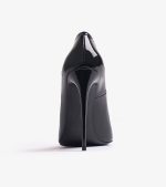 QUEEN SHOES BLACK PATENT LEATHER V-CUT - Image 5