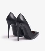 SHOES QUEEN BLACK LEATHER - Image 4