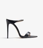 MULES MONICA SİYAH DERİ