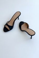 МЮЛИ OLIVIA ЧЕРНАЯ КОЖА — изображение 2