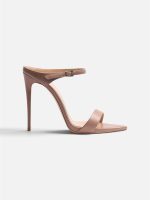 MULES MONICA BEIGE LEATHER