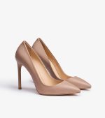 SHOES DONNA BEIGE LEATHER - Image 2