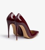 SHOES QUEEN BURGUNDY VARNISH - Image 4