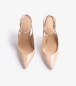 SLINGBACKS QUEEN BEIGE VARNISH - Image 3
