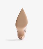 SLINGBACKS QUEEN BEIGE VARNISH - Image 6