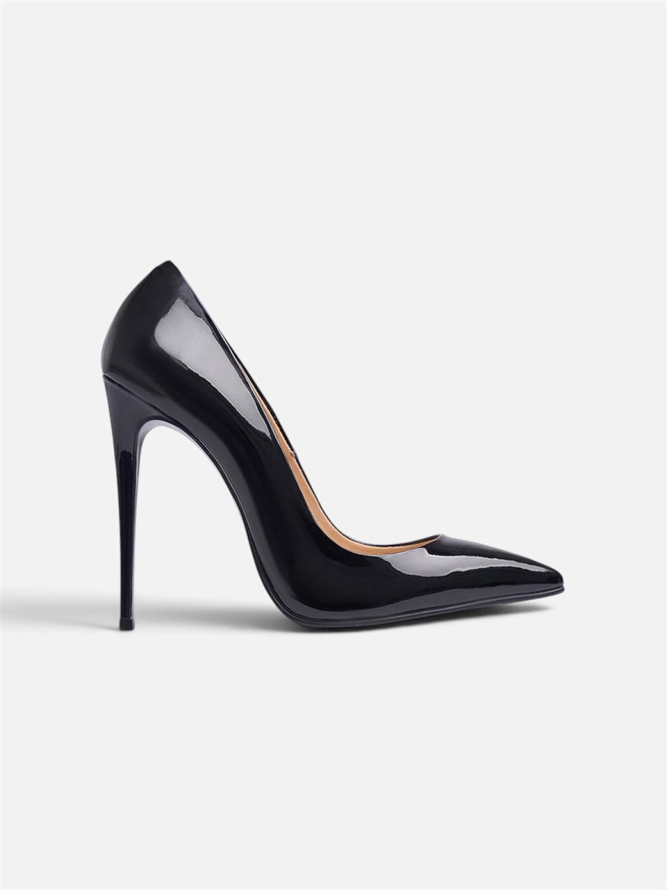 65257923-a783-476d-ab39-3ed825994a6f SHOES QUEEN BLACK PATENT LEATHER - Image 1