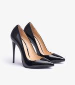 SHOES QUEEN BLACK PATENT LEATHER - Image 2
