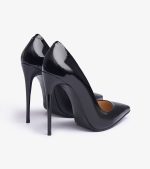 SHOES QUEEN BLACK PATENT LEATHER - Image 4