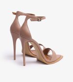 SANDALS ADELE BEIGE LEATHER - Image 4
