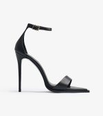 SANDALS ADELE BLACK LEATHER