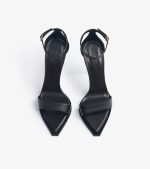 SANDALS ADELE BLACK LEATHER - Image 3