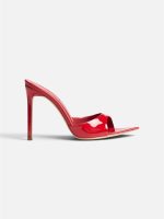 MULES BELLA RED VARNISH