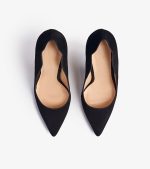 SHOES QUEEN BLACK SUEDE WAVE - Image 3