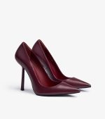 SHOES MICHELLE BURGUNDY LEATHER - Image 2