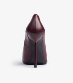 SHOES MICHELLE BURGUNDY LEATHER - Image 5