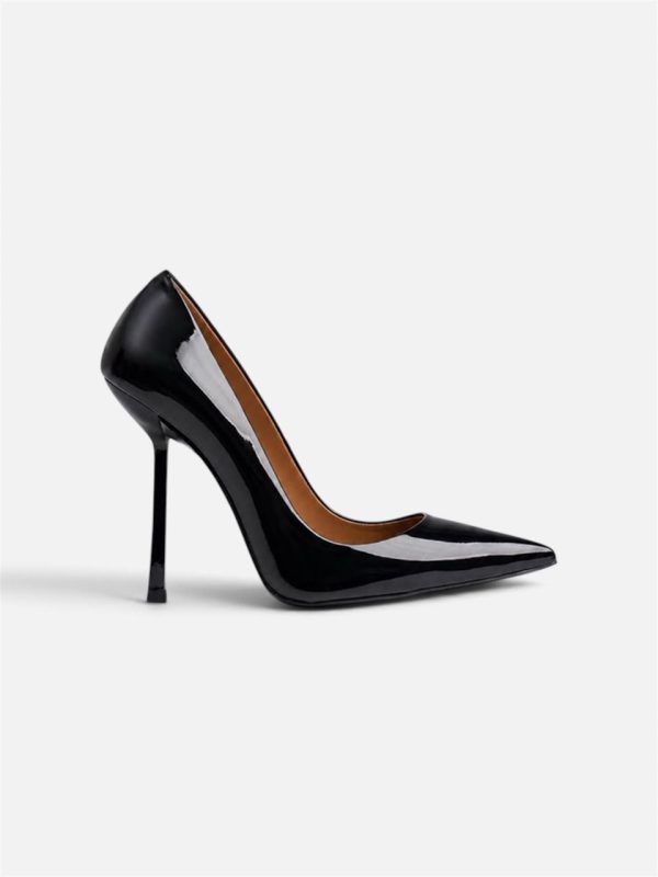 SHOES MICHELLE BLACK VARNISH