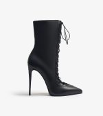 ANKLE BOOTS CATALINA BLACK LEATHER