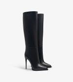 BOOTS ADELE BLACK LEATHER - Image 2