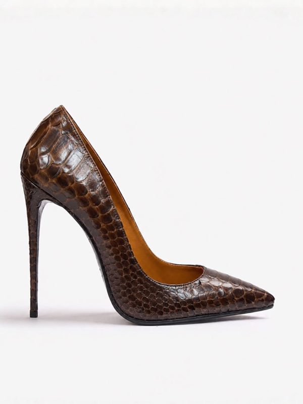 SHOES QUEEN BROWN PYTHON