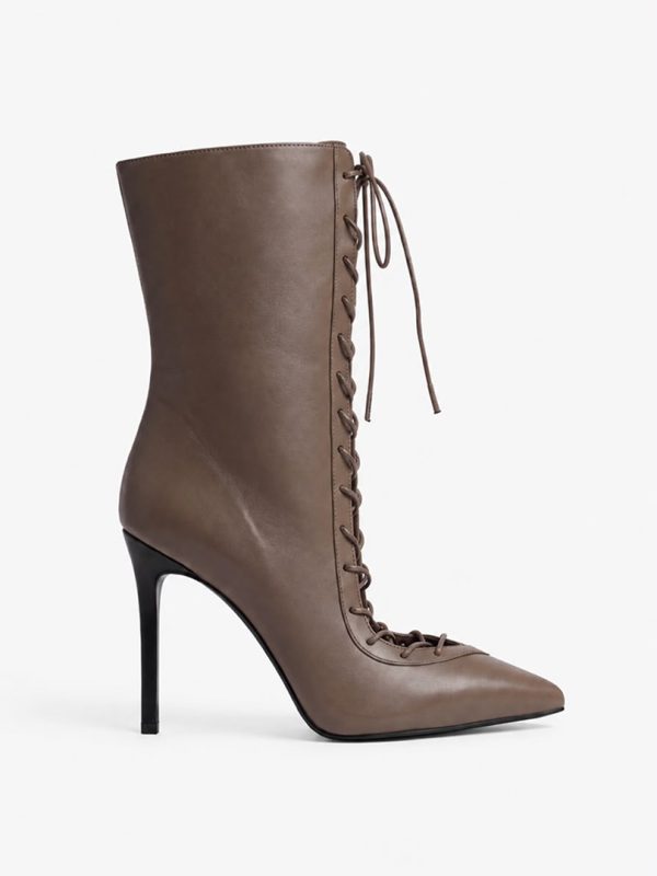 ANKLE BOOTS CATALINA COFFEE LEATHER