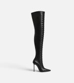HIGH BOOTS VIOLA WITH LACING